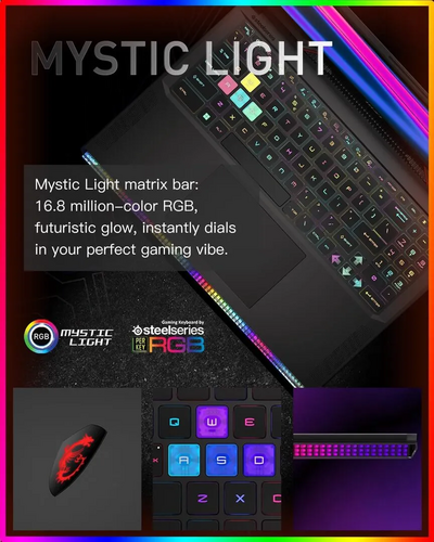 MSI MSI Raider GE68HX Gaming Laptop Image