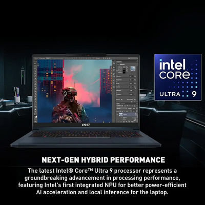 MSI Stealth 16 AI Studio A1VGG-036US Image