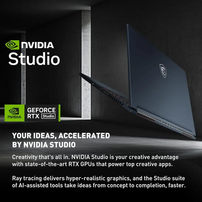 MSI Stealth 16 AI Studio A1VGG-036US Image