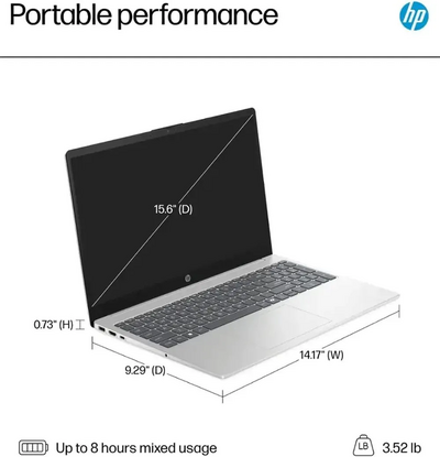 HP 15.6 Touchscreen laptop Image