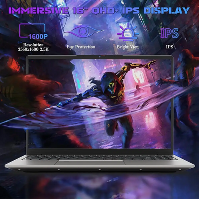 Soulgenix 16 inch Ryzen 7 Laptop Image