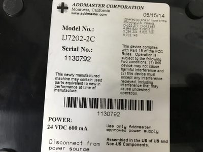Addmaster Ij7202 Image