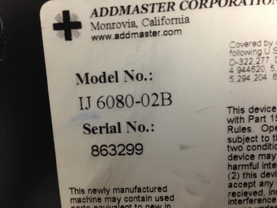 Addmaster Ij6080 Image