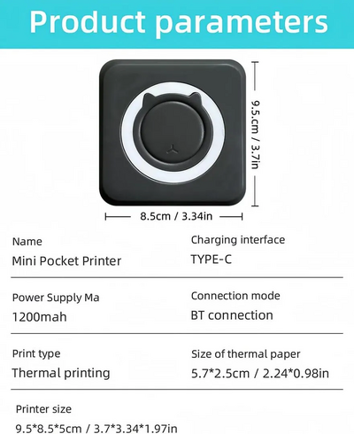 Aptika Mini Sticker Printer Image