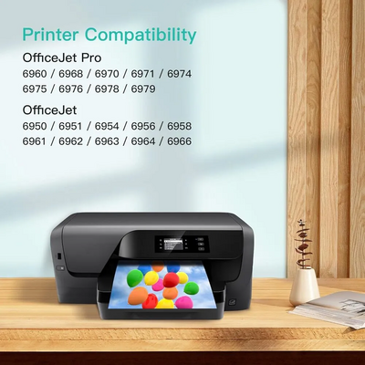 AXESET for Printers 6978 for HP 902XL Ink Cartridges Combo Pack 902XL Ink Cartridges for HP Printers Image