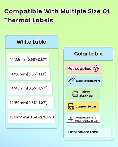BORN4SHIP HP6-C label maker Image
