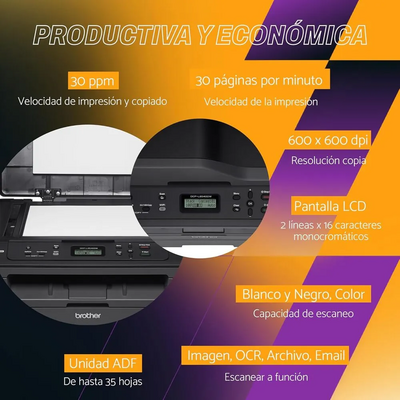 Brother Printer DCPL2540DW Image