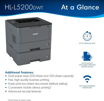 Brother Printer HL-L5200dWT Image