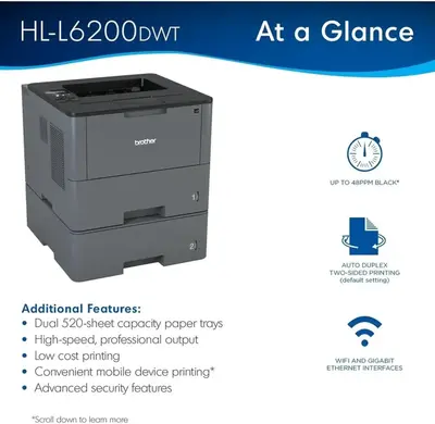 Brother Printer HLL6200DWT Image