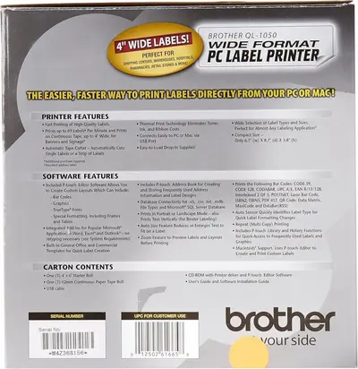 Brother Printer QL-1050 Image