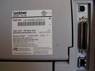 Brother Printer HL-2070n Image