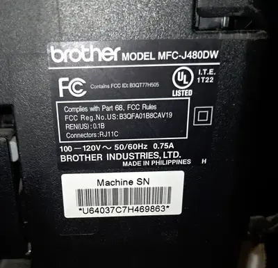 Brother MFC-J480DW Image
