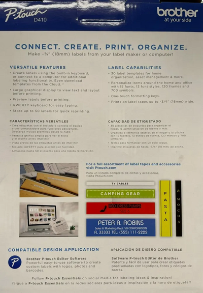 Brother P-touch pt-d410 Image