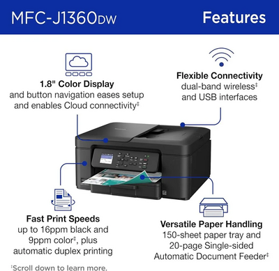 Brother MFCJ1360DW Image