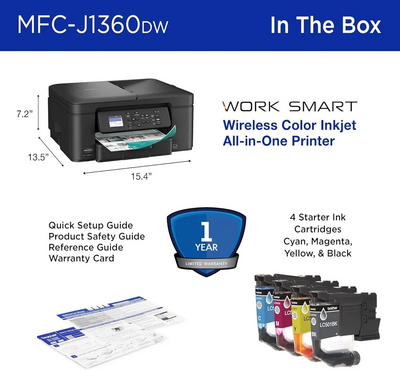 Brother MFCJ1360DW Image