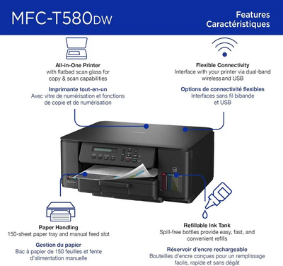 Brother MFCT580DW Image