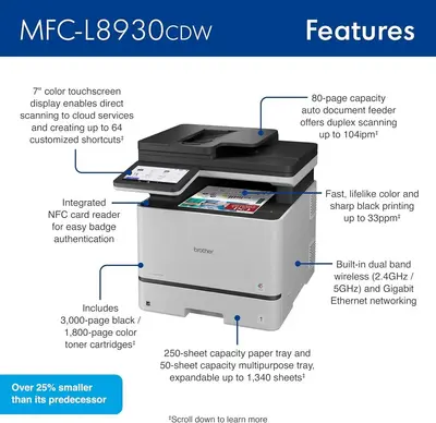 Brother MFCL8930CDW Image