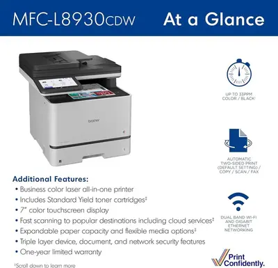 Brother MFCL8930CDW Image