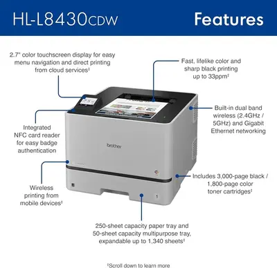 Brother HLL8430CDW Image