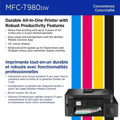Brother MFCT980DW Image
