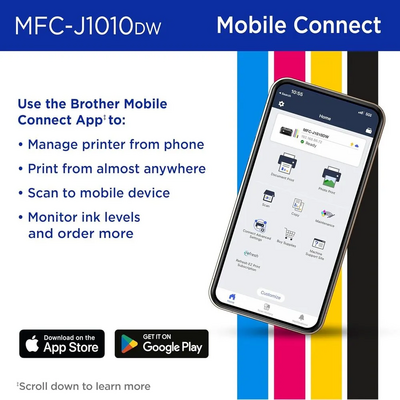 Brother MFCJ1010DW Image