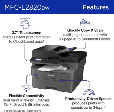 Brother MFCL2820DW Image