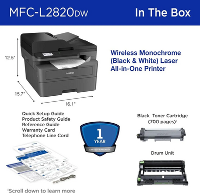 Brother MFCL2820DW Image
