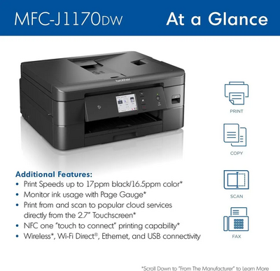 Brother MFCJ1170DW Image