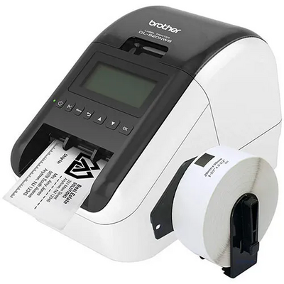 Brother QL820NWB (With USB Host Interface) Image