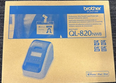 Brother QL820NWB (With USB Host Interface) Image