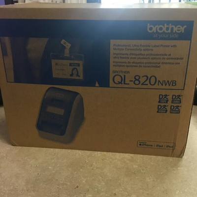Brother QL820NWB (With USB Host Interface) Image