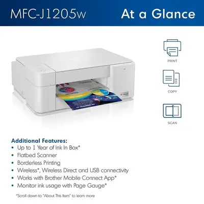 Brother MFCJ1205W Image