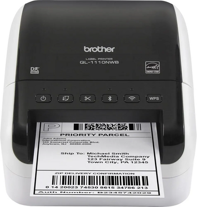 Brother QL1110NWB with USB Host Port Image