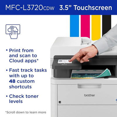 Brother New MFCL3720CDW Adds 2-sided Printing Image
