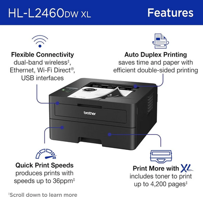 Brother HLL2460DWXL Image