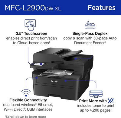 Brother MFCL2900DWXL Image