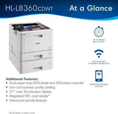 Brother Business Color Laser Printer Image