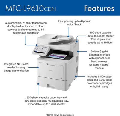 Brother MFCL9610CDN Image