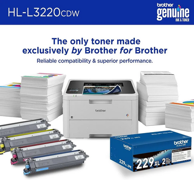 Brother HLL3220CDW (With 2-sided Printing) Image