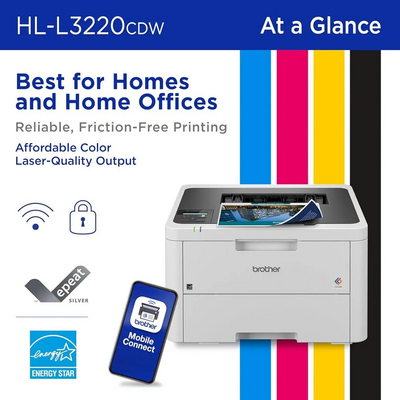 Brother HLL3220CDW (With 2-sided Printing) Image