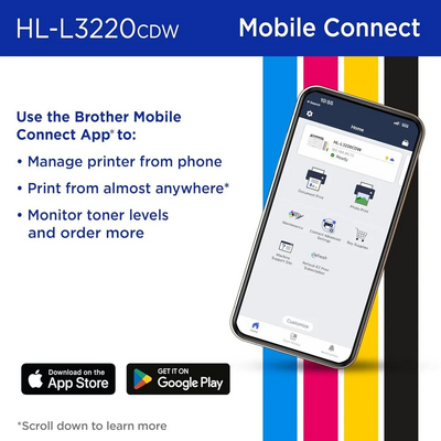Brother HLL3220CDW (With 2-sided Printing) Image