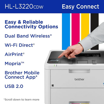 Brother HLL3220CDW (With 2-sided Printing) Image