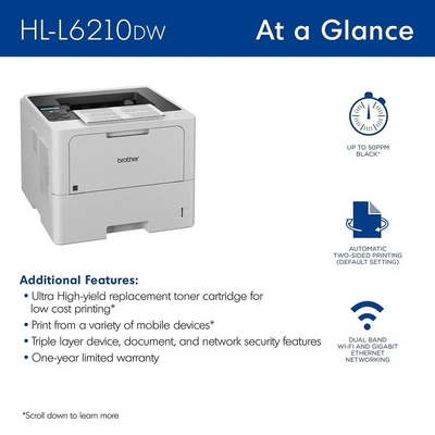 Brother HLL6210DW (Wireless) Image