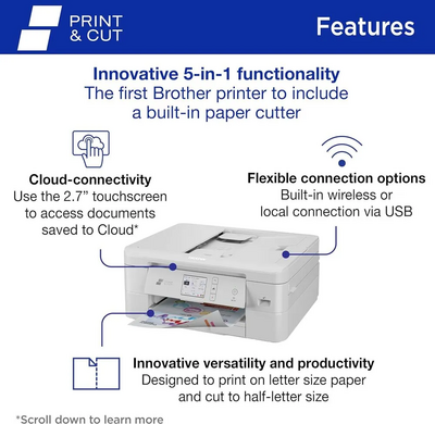 Brother Inkjet All-in-One Printer Image