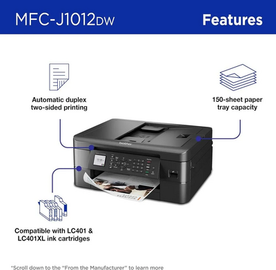 Brother MFCJ1012DW Image