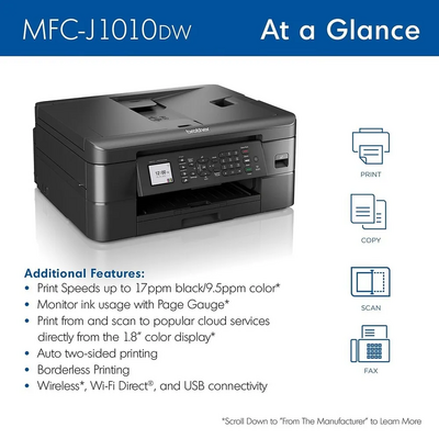 Brother MFC-J1010DW Image