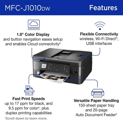 Brother MFC-J1010DW Image