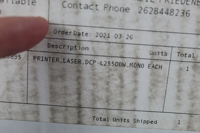 Brother DCPL2550DW Image