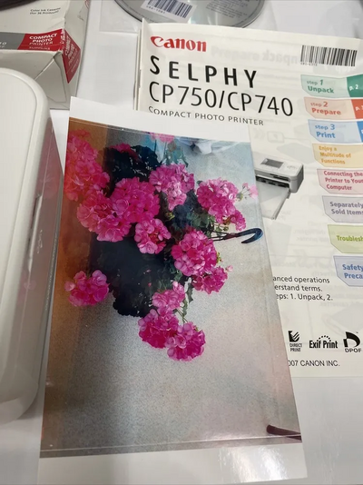Canon Selphy cp740 photo printer Image