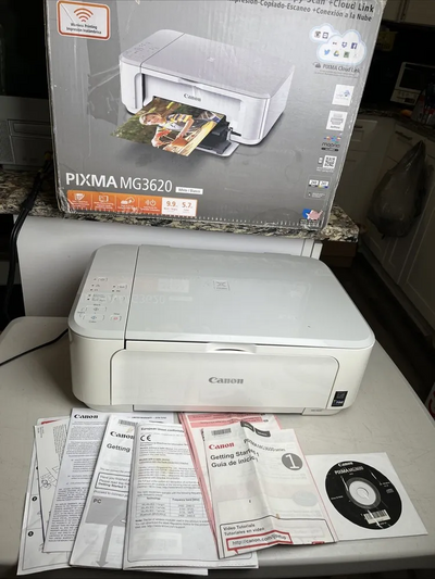 Canon PIXMA MG3620 White Wireless Image
